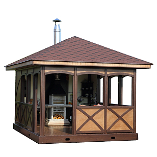 Беседка LEDA Барбекю L, уличное оборудование