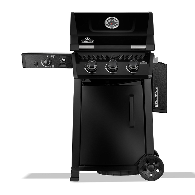 газовый гриль napoleon freestyle 365 pro sib (с ик горелкой 2/3 и дверцей)