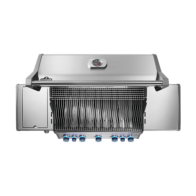 гриль газовый napoleon rogue pro-s 625 стальной (с ик горелкой 3/3)