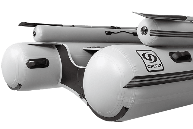 Лодка ПВХ Фрегат 350 F серая