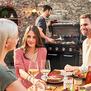 гриль газовый char-broil professional core 4b