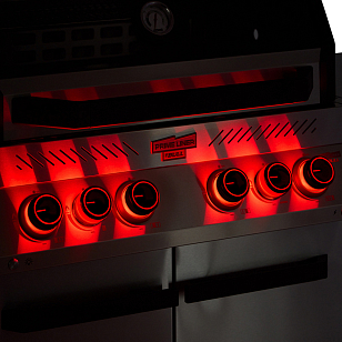 газовый гриль primeliner s class pro (с боковой и задней ик горелкой)