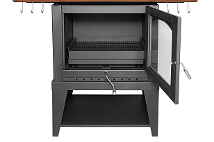 Дровяной гриль Hunter Smoker 700 для сада