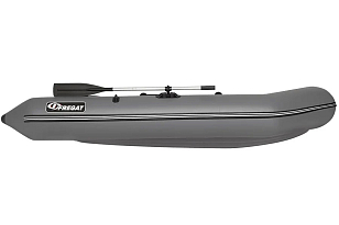 Лодка ПВХ Фрегат 320 Е (НДНД) серая для отдыха за городом Лодка ПВХ Фрегат 320 Е (НДНД) серая для хобби и пикника
