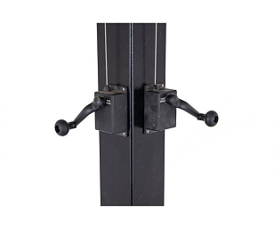 Двукупольный зонт 4SIS Рим два купола металлической опоре для дачи Двукупольный зонт 4SIS Рим два купола металлической опоре, садовая мебель