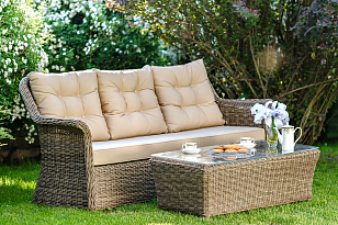 Стол кофейный плетеный Joygarden Opal, садовая мебель