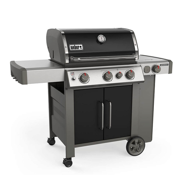 гриль газовый weber genesis ii ep-335 gbs, черный