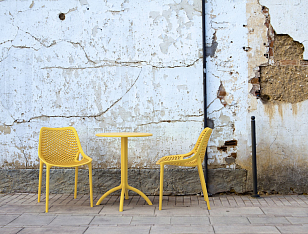 Стол Siesta Contract Octopus Цвет: желтый, садовая мебель