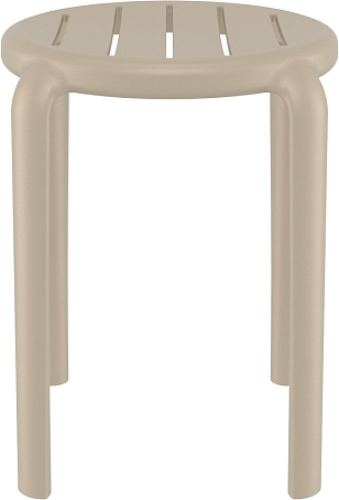 Табурет Siesta Contract Tom 45 Цвет: бежевый, садовая мебель