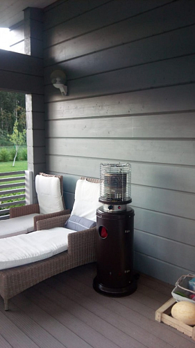 Уличный газовый обогреватель WWT 13H Brown, уличное оборудование