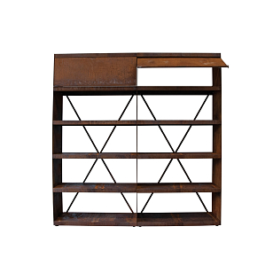 Поленница-стенка OFYR средная для сада