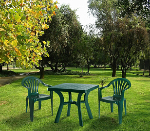 Стол обеденный Siesta Contract Viva Цвет: зеленый, садовая мебель