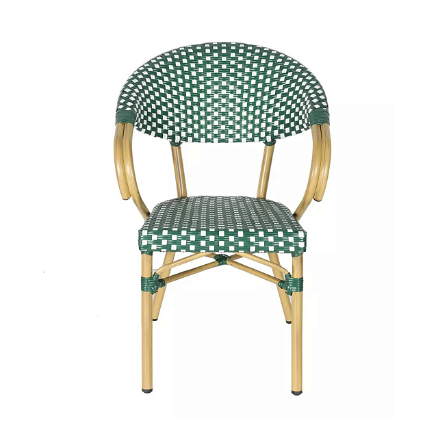 Стул 4SIS Грас, цвет бело-зеленый / бежевый 