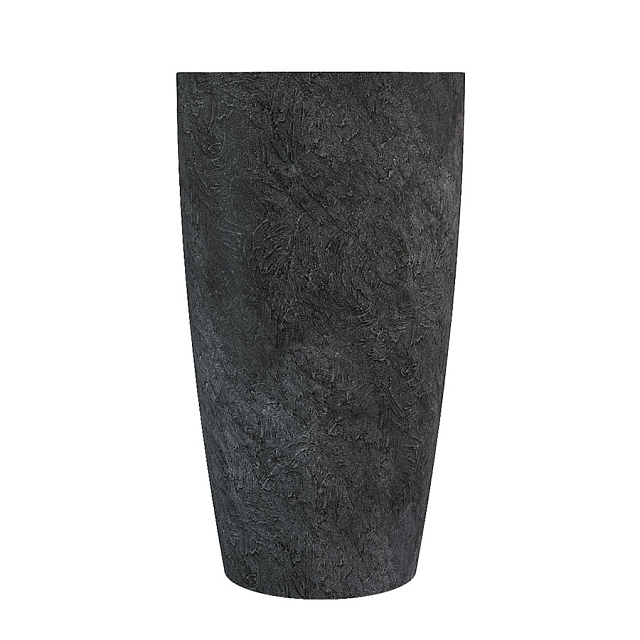 Кашпо Concretika Conus Black Max 