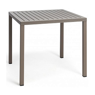 Стол обеденный Nardi Cube 80 Цвет: тортора, садовая мебель