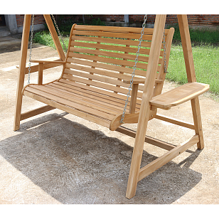 Качели из тика Lite Moline, садовая мебель