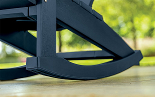 Кресло-качалка Keter Rocking Adirondack chair серый для дачи Кресло-качалка Keter Rocking Adirondack chair серый, садовая мебель