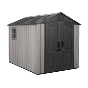 Пластиковый сарай Lifetime WoodLook 7 х 9.5 для сада и загородного дома Пластиковый сарай Lifetime WoodLook 7 х 9.5, уличное оборудование
