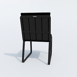 Обеденная группа Ideal Patio Diva Gira Цвет: карбон, чёрный, садовая мебель