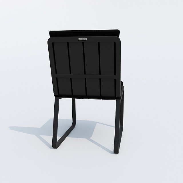 Обеденная группа Ideal Patio Diva Gira Цвет: карбон, чёрный 