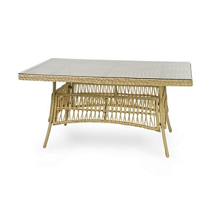 Плетеный стол Joygarden Oslo 140 см