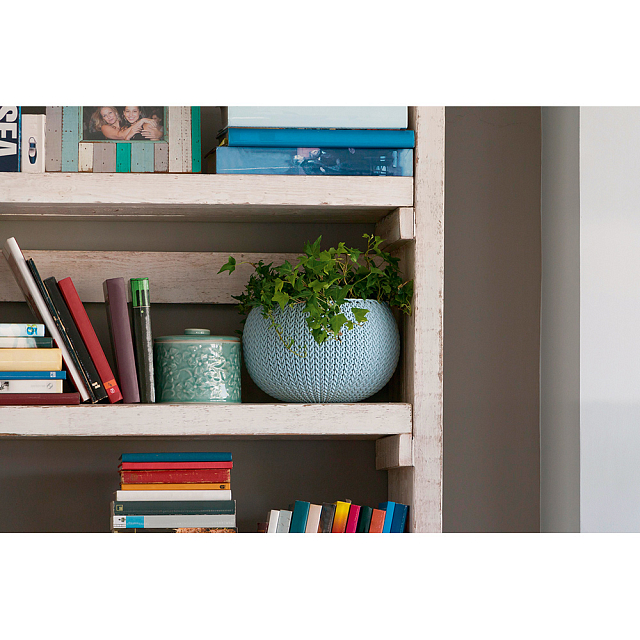 Кашпо Keter Cozies S подвесное Цвет: коричневый 