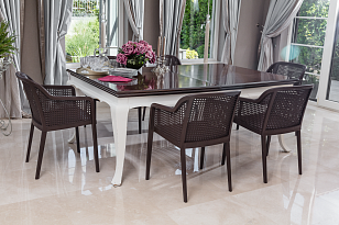 Кресло Tilia Octa Цвет Венге, садовая мебель