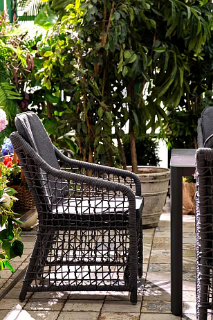 Плетеное кресло Joygarden Lucca обеденное, садовая мебель