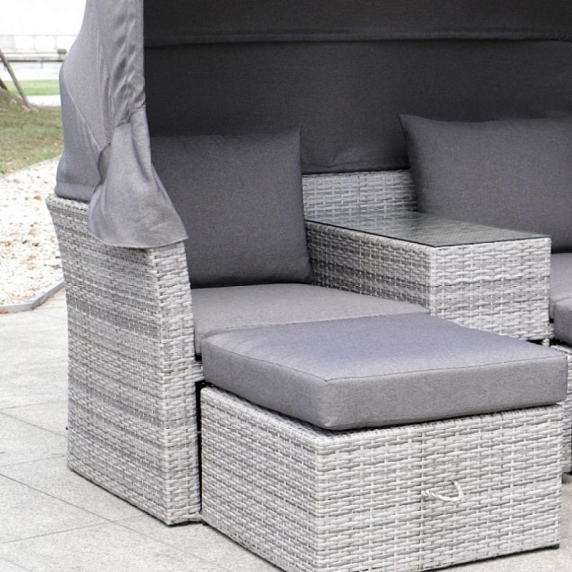 Комплект мебели из искусственного ротанга Lite Bohemia Grey 