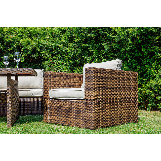 Обеденный комплект Lite Karl Цвет: коричневый 