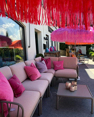 Стол кофейный Nardi Komodo Tavolino Цвет: тортора, садовая мебель