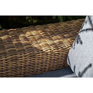 Лаунж-зона трансформирующаяся 4SIS Капри, цвет соломенный для дачи Лаунж-зона трансформирующаяся 4SIS Капри, цвет соломенный, садовая мебель