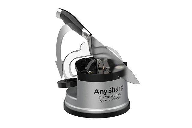 Точилка для ножей AnySharp Classic Цвет: серый