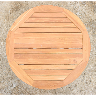 Столик складной из тика Lite Roncade для дачи Столик складной из тика Lite Roncade, садовая мебель