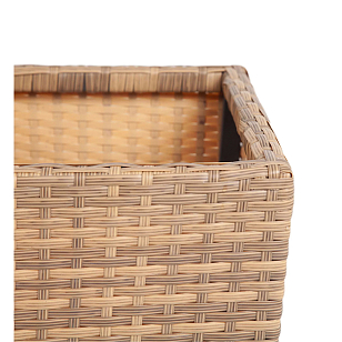 Кашпо 4SIS Капучино, цвет соломенный, уличное оборудование