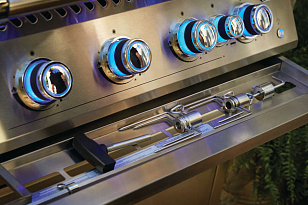 Встраиваемый газовый гриль Napoleon BIG-32 для сада