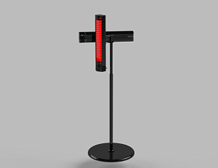 Стойка для 2х обогревателей WWT ELCON DUO, уличное оборудование