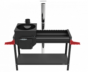 Печь-мангал Grillver Iscander 400 Standart для сада