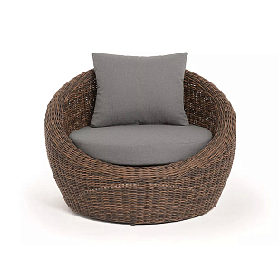 Кресло 4SIS Барселона, цвет коричневый, садовая мебель