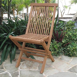 Стул из тика Lite Lodi, садовая мебель