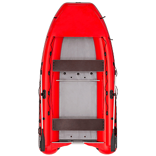 Лодка ПВХ Фрегат 480 FM Jet красная для хобби и пикника