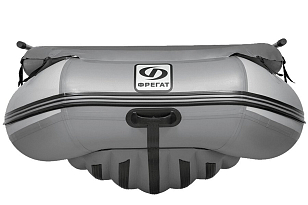 Лодка ПВХ Фрегат 370 Air F (НДНД) серая для отдыха за городом Лодка ПВХ Фрегат 370 Air F (НДНД) серая для хобби и пикника