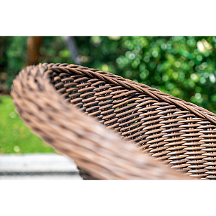 Обеденная группа 4SIS Базелла, цвет коричневый, садовая мебель