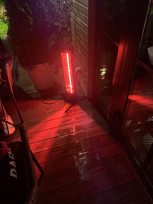 Уличный электрический обогреватель WWT Elcon RCH-3000 F Spinner, уличное оборудование