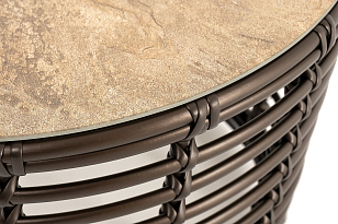 Журнальный столик 4SIS Валенсия, цвет бронзовый, садовая мебель