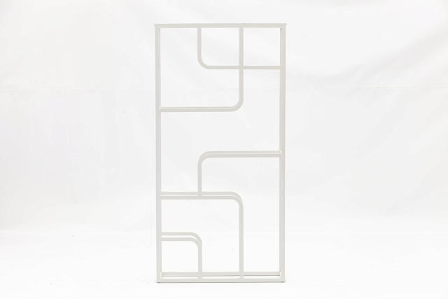 Стеллаж цветочный с кашпо Brafritid Skara белый 