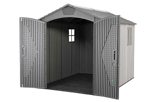Пластиковый сарай Lifetime WoodLook 7 х 9.5 для сада и загородного дома Пластиковый сарай Lifetime WoodLook 7 х 9.5, уличное оборудование
