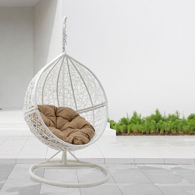 Круглые качели гнездо Mi Casa Bola White Без Основания 