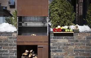 Дровяной гриль NOX BBQ 01 для сада