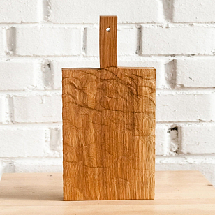 Доска разделочная Fuga "Снег" прямая средняя Цвет: светлый, товары для загородного дома